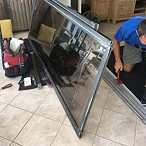 sliding glass door frame repair Capitola